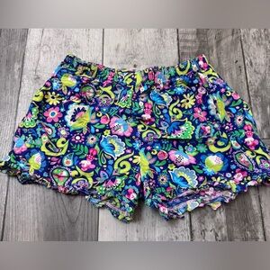 Disney Parks Minnie Mouse Lounge Sleep Shorts Womens Paisley Ruffle XS